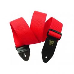 Ernie ball polypro guitar strap red