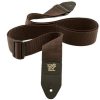 Ernie ball guitar strap brown