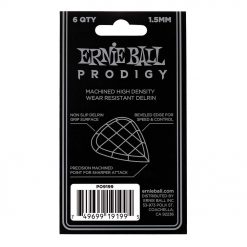 D'addario 1nfx2-10 nylflex guitar picks Ernie ball prodigy guitar picks black