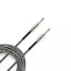 D'Addario Braided Instrument Cable Grey 3 Meter