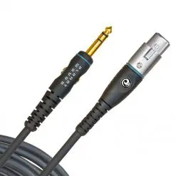 D'addario pw-gm-10 xlr to balanced jack cable