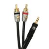 D'Addario RCA to Stereo Mini Cable 1 5 Meter