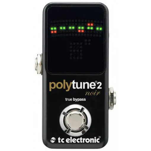 Tc electronic poly tune noir mini 2 pedal