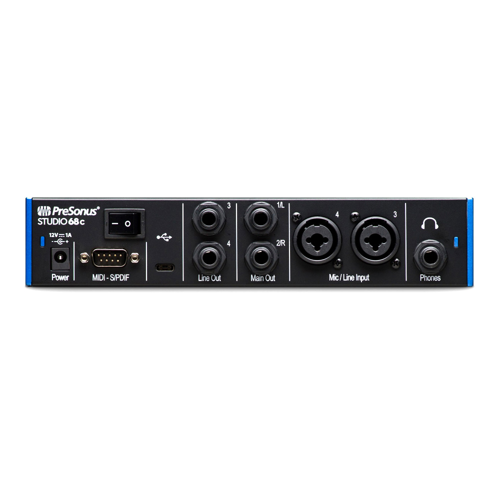 Presonus studio 68c usb-c audio interface