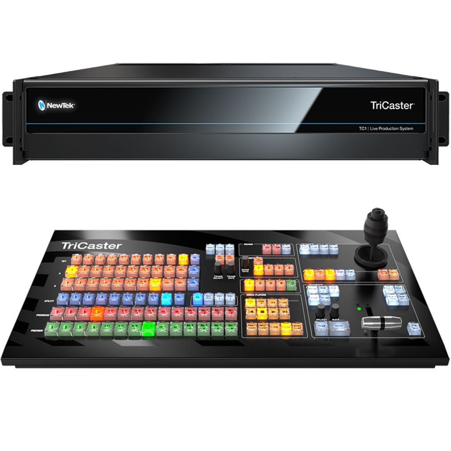 NewTek TriCaster TC1 Video Switcher & Small Control Panel Kit