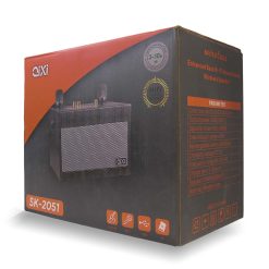 Qixi sk-2051 bluetooth speaker with dual microphone