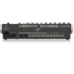 Behringer xenyx qx1832usb mixer with usb and effects