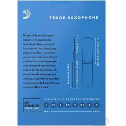 D'Addario RKB1025 Royal Tenor Saxophone Reeds