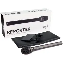 Rode reporter handheld microphone