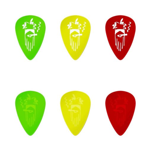 Jim dunlop rev willy extra heavy-pick 6 pack rwp01xh
