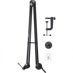 Samson md2 desktop microphone stand Samson mba48 microphone boom arm (48