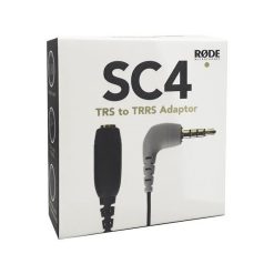 Rode sc4 3 5mm trs to trrs adaptor