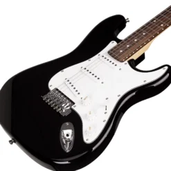 SX 3/4 Strat Electric Guitar Pack - Black