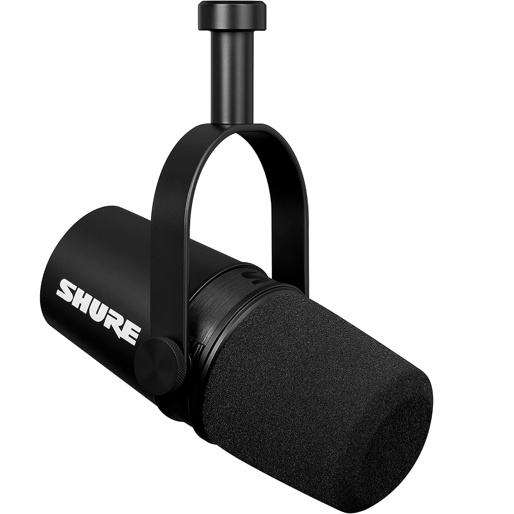 Zoom zum-2 usb-c podcast microphone Shure mv7x xlr dynamic microphone
