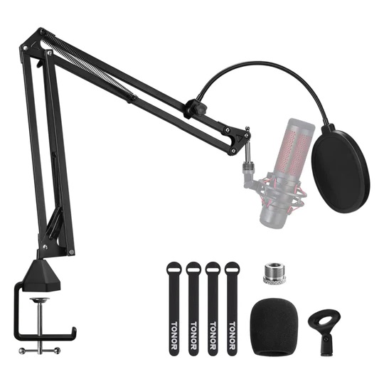 Youshares boom arm microphone stand Tonor t20 microphone boom arm stand