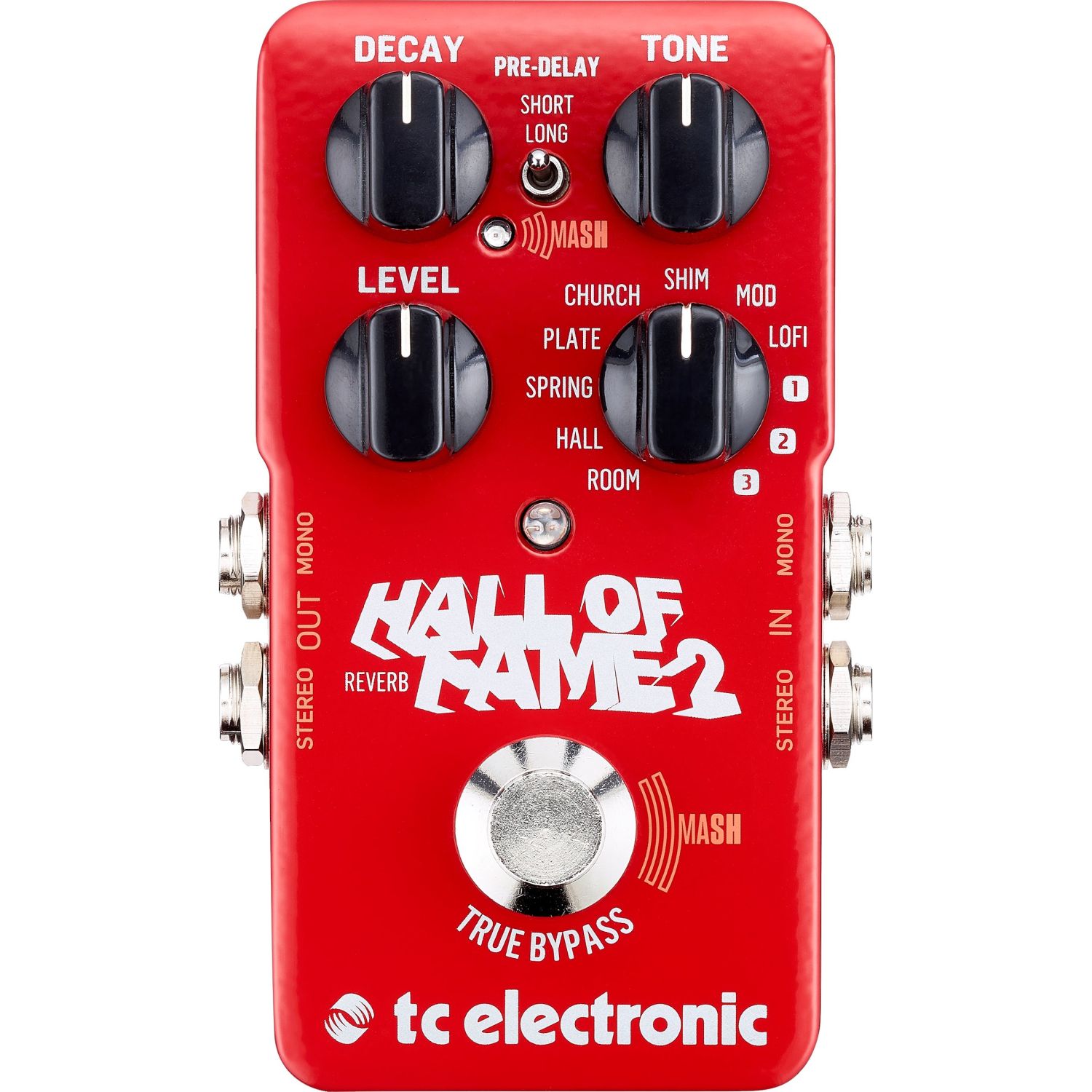 thumbnail image 2 of TC Electronic Hall Of Fame 2 Reverb Pedal With Accessories 2 of 9