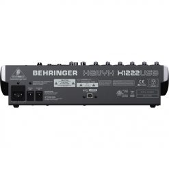 Behringer xenyx x1222 12 input usb audio mixer