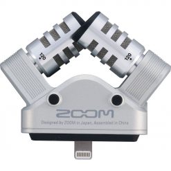 Zoom iq6 stereo x/y microphone for ios devices