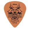 Clayton duraplex delrin guitar pick gauge