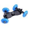 Commlite cs-vd0 bl wheel skater dolly super mute