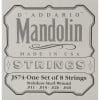 D'addario js74 stainless steel mandolin strings