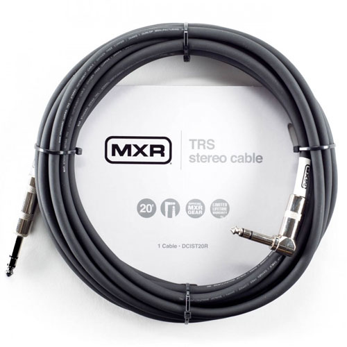 Jim dunlop dcist20r trs stereo 6 meter cable
