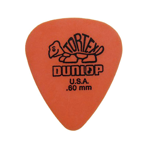 Dunlop 418r 60 tortex standard guitar pick