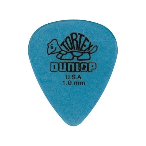 Dunlop 483p09 celluloid classics guitar pick Dunlop 418p100 tortex 1 0mm guitar pick