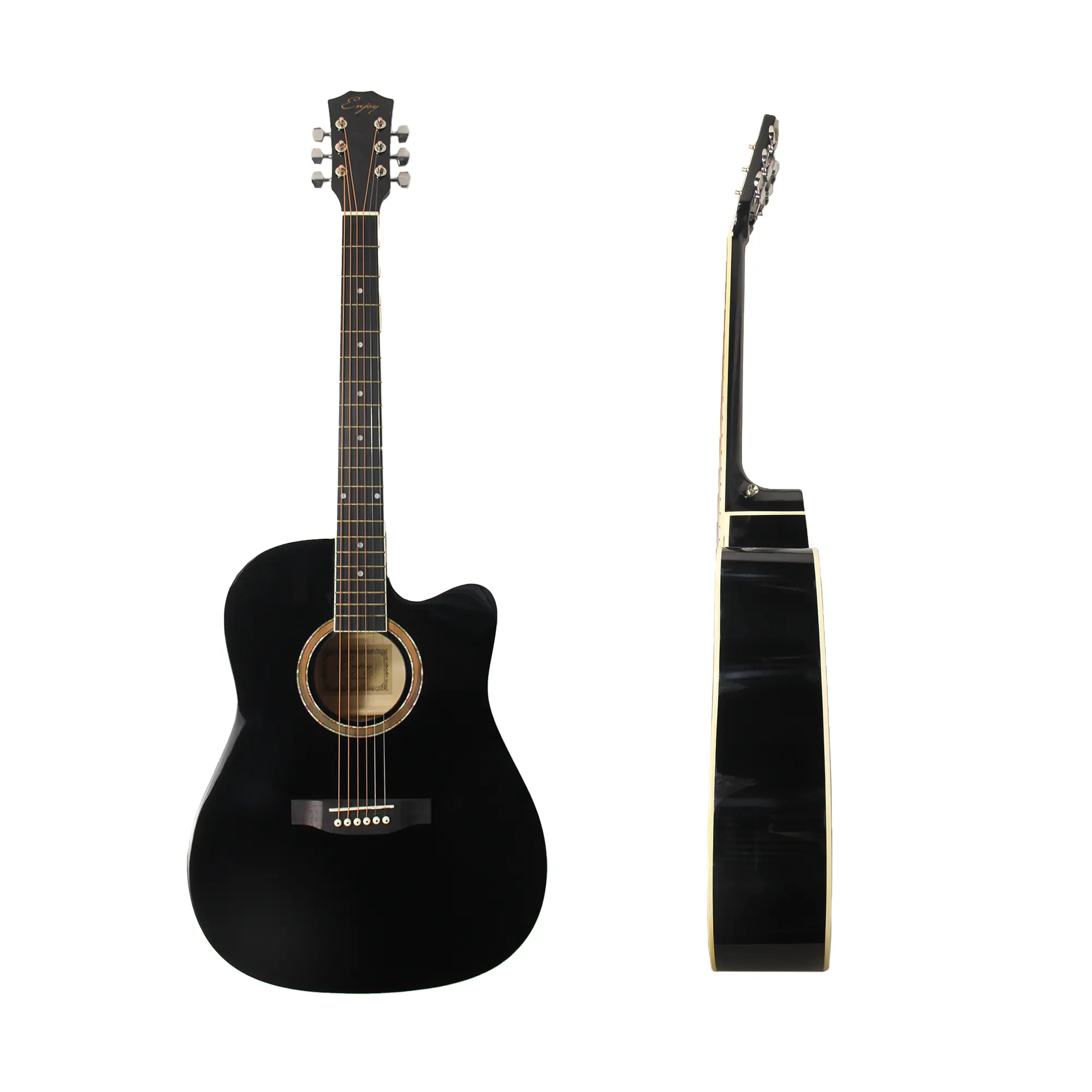 Enjoy e41-ddl acoustic guitar - black