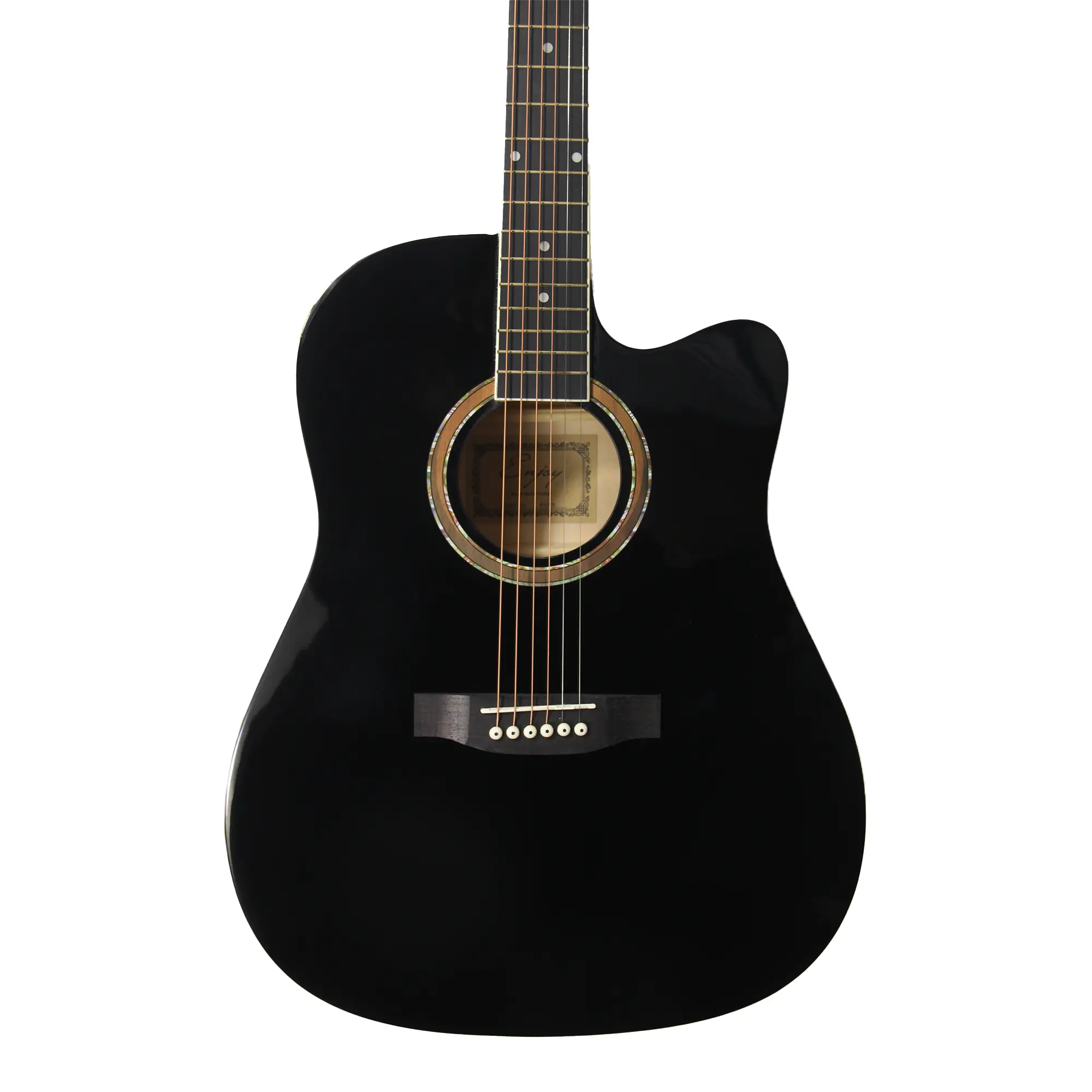 Enjoy e41-ddl acoustic guitar - black