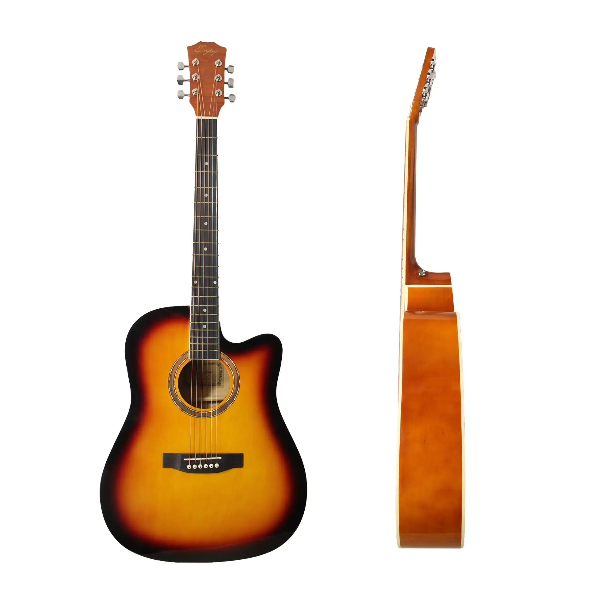 Enjoy e41-ddl acoustic guitar – sunburst