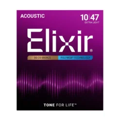 Elixir 11000 Polyweb Bronze Guitar Strings