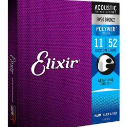 Elixir Strings Polyweb Acoustic Guitar Strings
