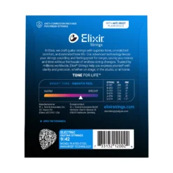Elixir 12002 Nanoweb Electric Guitar Strings