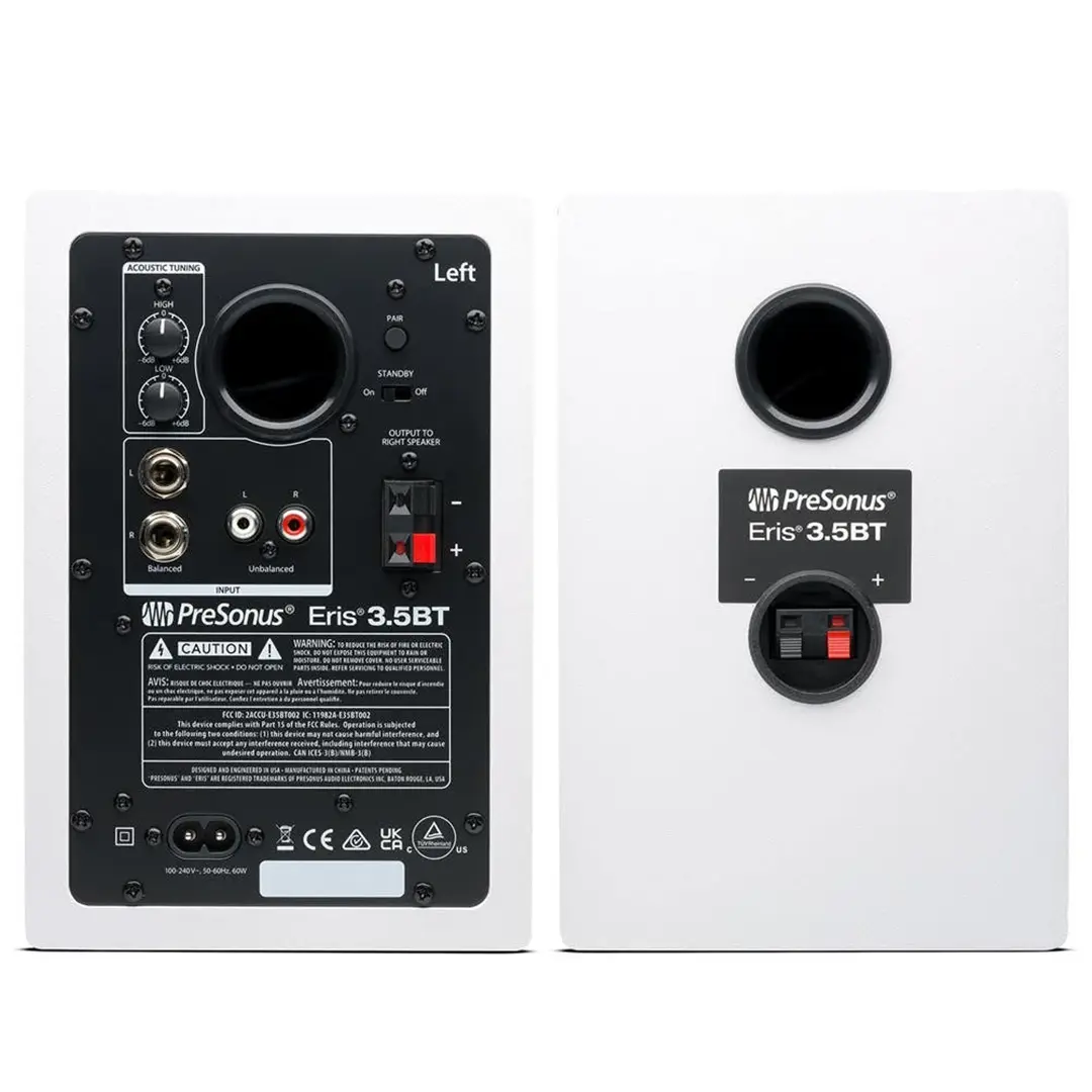 Presonus eris 3. 5 studio monitors - white