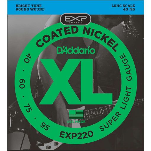 D'addario exp220 coated nickle guitar strings
