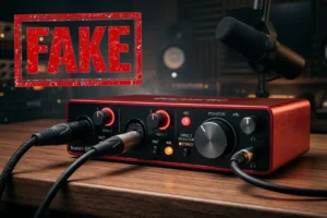 How to spot fake audio gear: buying genuine pioneer and focusrite