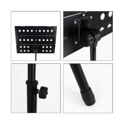 Hebikuo P-08A Foldable Metal Sheet Music Stand