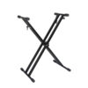 Hebikuo q-2xb-1 double x keyboard stand