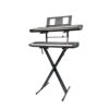 Hebikuo q-50 double tier keyboard stand