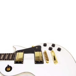 Enjoy kg-14-wt lp style electric guitar - white