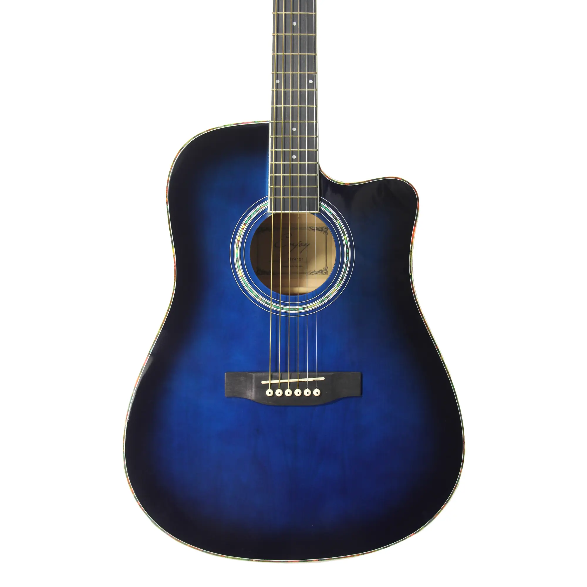 Enjoy m4101 acoustic guitar blue