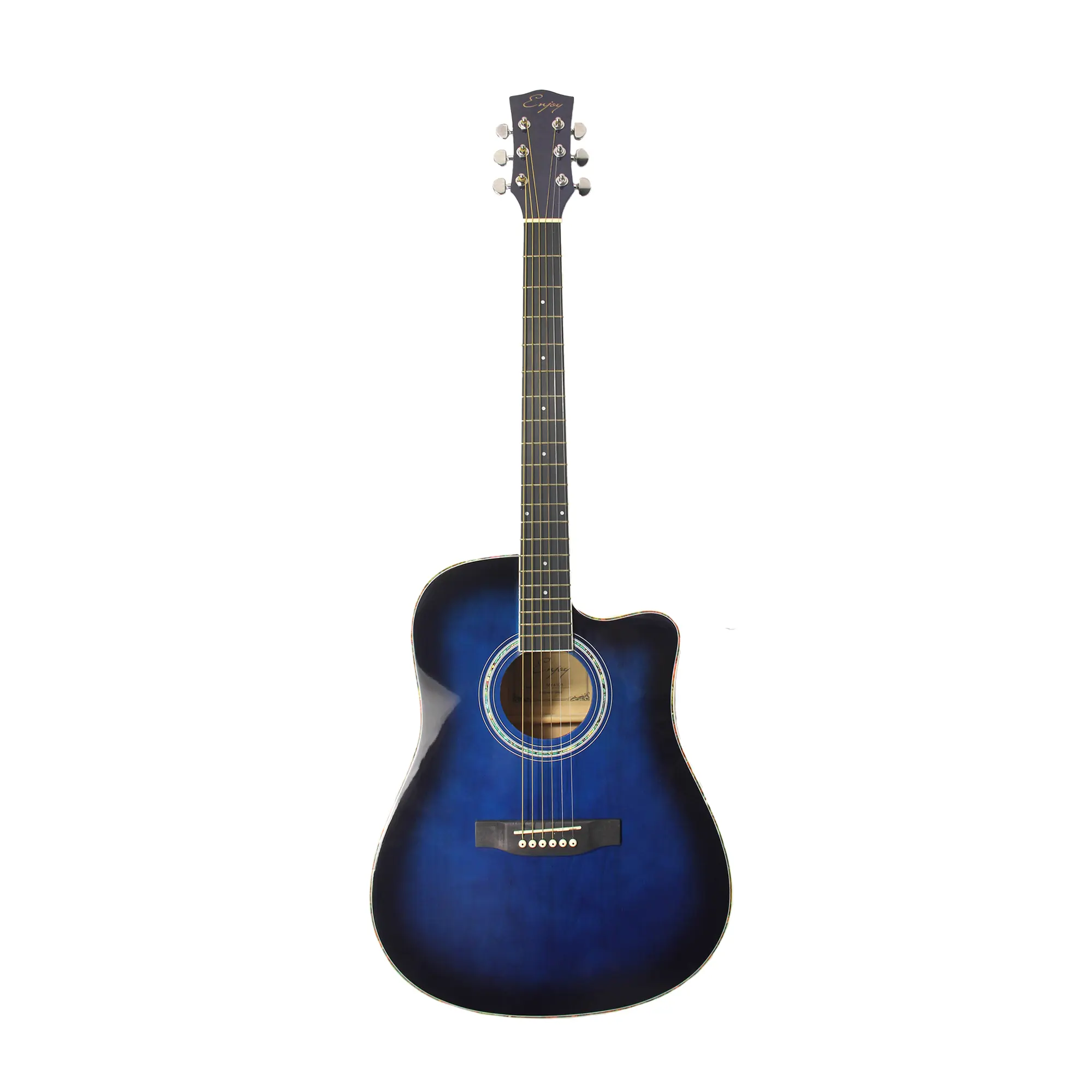 Enjoy m4101 acoustic guitar blue