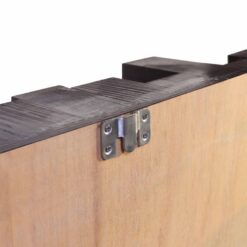 Wooden qr diffuser for acoustic treatment