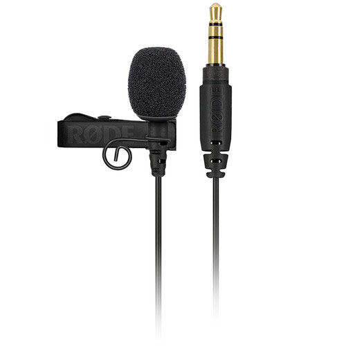 Rode lavalier microphone with polar pattern