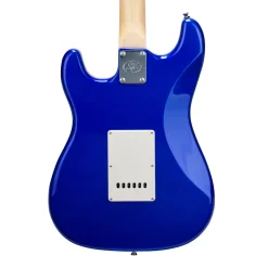 Sx ed1 stratocaster electric guitar - blue