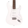 Sx ed1 stratocaster electric guitar - white