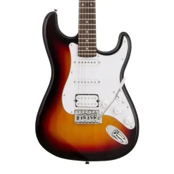 SX SE1 HSS Electric Guitar Package - Sunburst