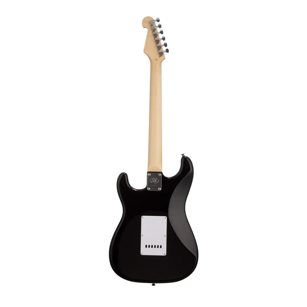 Sx se1 hss electric guitar package - black