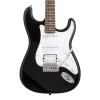 Sx se1 hss electric guitar package - black